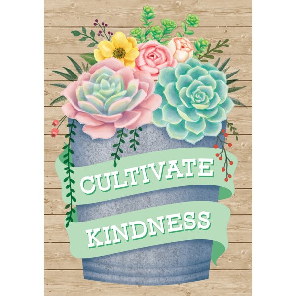 TCR7441 Cultivate Kindness Positive Poster Image