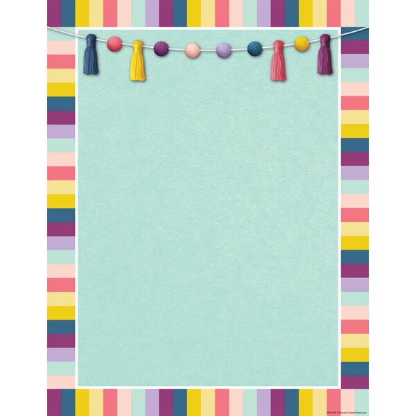 TCR7448 Oh Happy Day Blank Chart Image