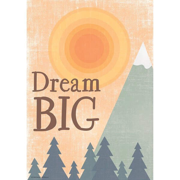 TCR7460 Dream Big Positive Poster Image