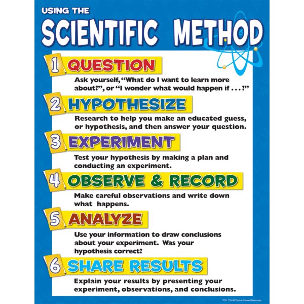 TCR7704 Scientific Method Chart Image