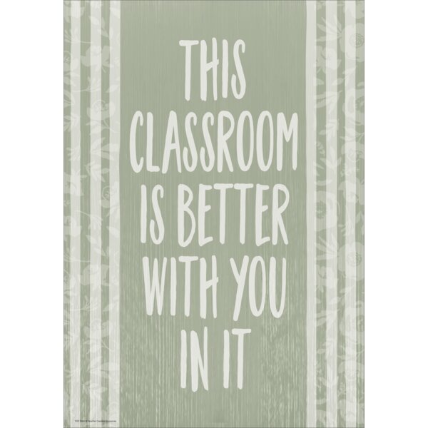 TCR7884 This Classroom is Better with You in It Positive Poster Image