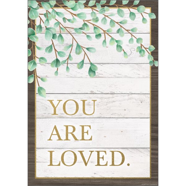 TCR7976 You Are Loved Positive Poster Image