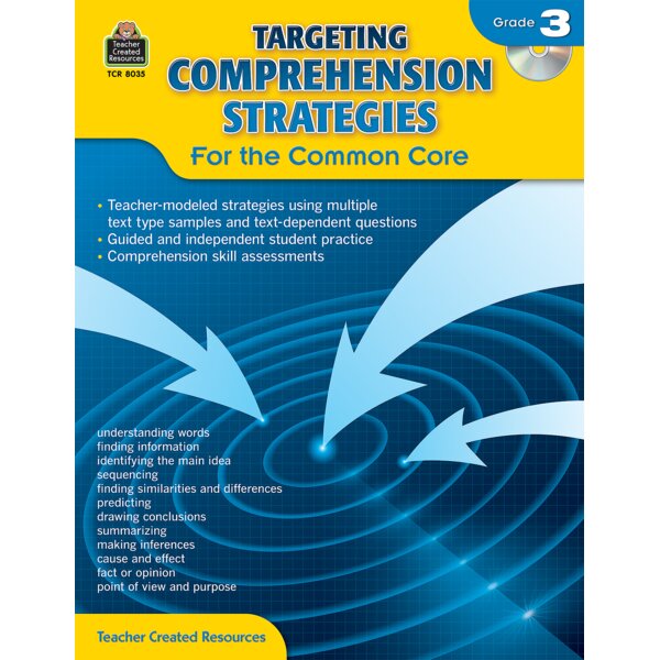 TCR8035 Targeting Comprehension Strategies for the Common Core Grade 3 Image