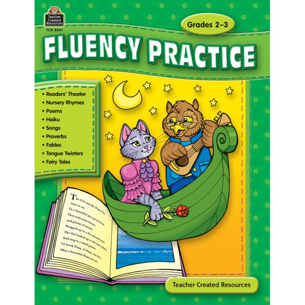 TCR8041 Fluency Practice, Grades 2-3 Image