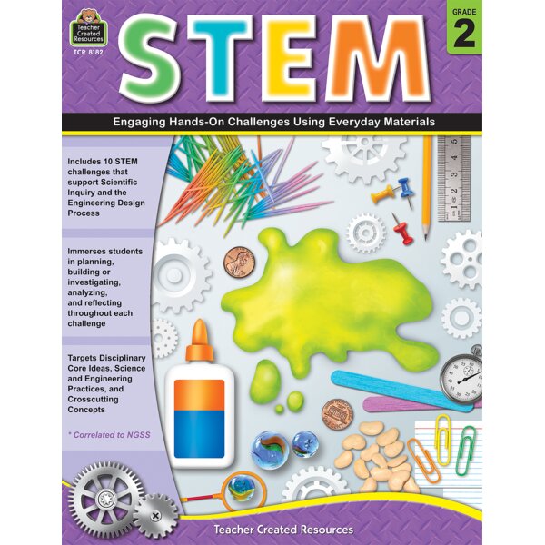 TCR8182 STEM: Engaging Hands-On Challenges Using Everyday Materials Grade 2 Image