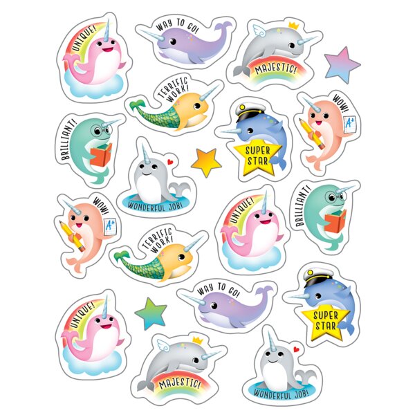 TCR8198 Narwhals Stickers Image