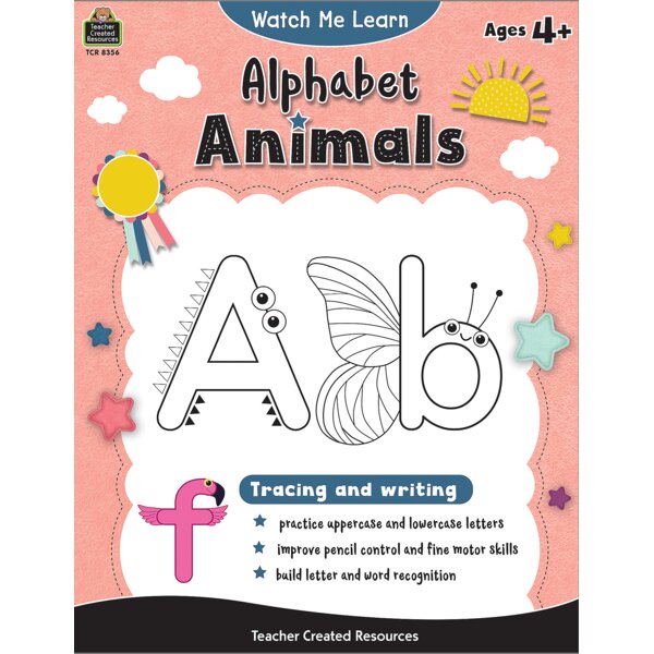 TCR8356 Watch Me Learn: Alphabet Animals Image