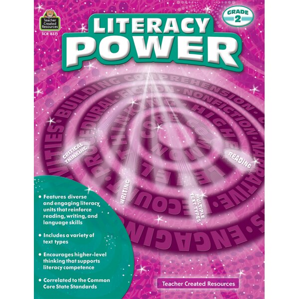 TCR8371 Literacy Power Grade 2 Image