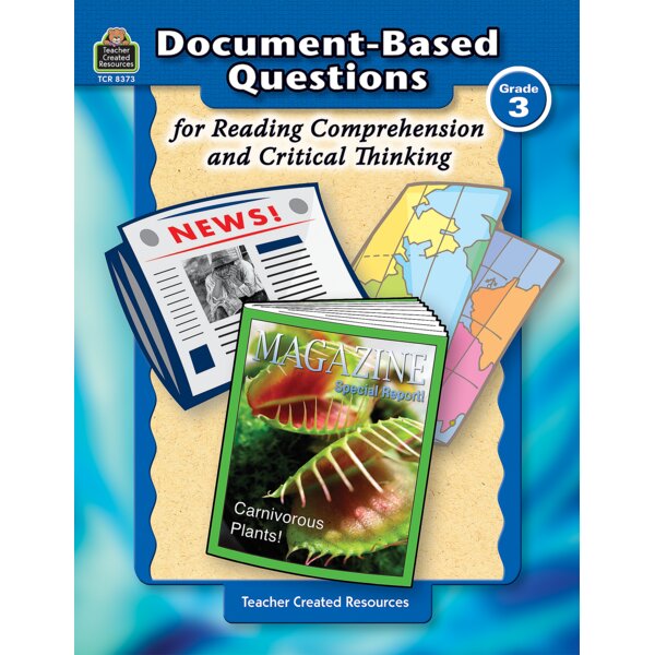 TCR8373 Document-Based Questions for Reading Comprehension and Critical Thinking Image