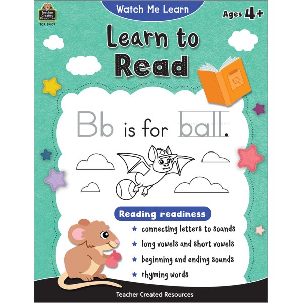 TCR8407 Watch Me Learn: Learn to Read Image