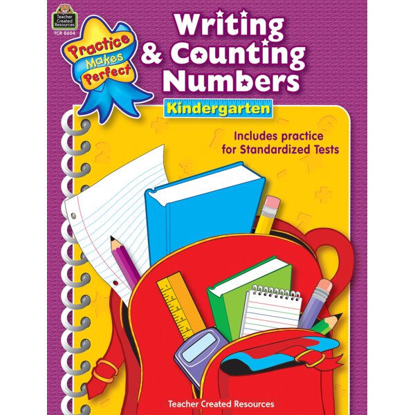 TCR8604 Writing & Counting Numbers Grade K Image