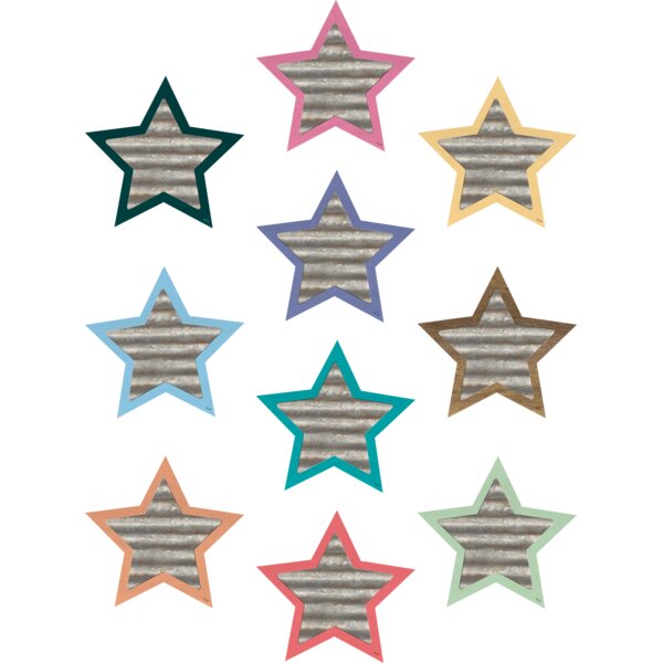 TCR8638 Home Sweet Classroom Stars Accents Image