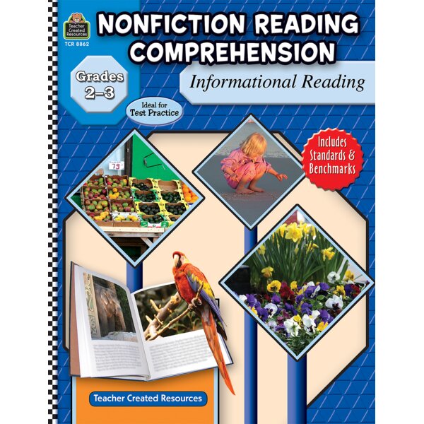 TCR8862 Nonfiction Reading Comprehension: Informational Reading, Grades 2-3 Image