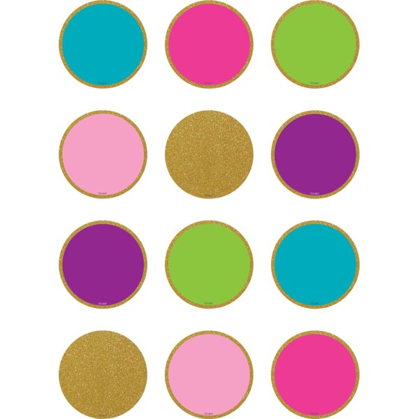 TCR8891 Confetti Colorful Circles Mini Accents Image