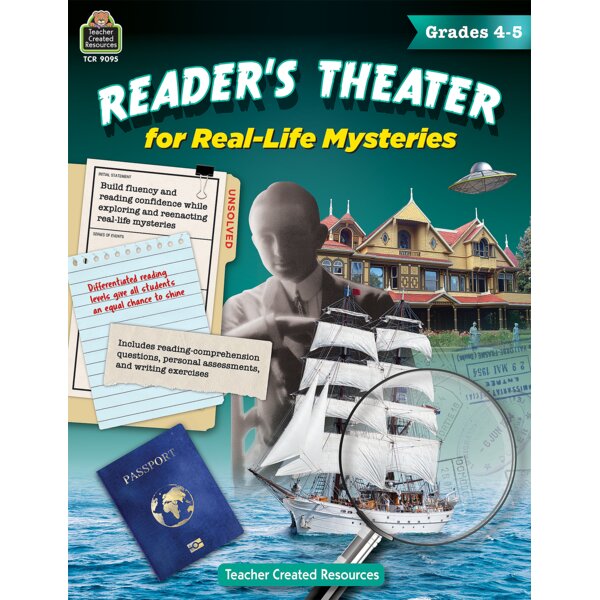 TCR9095 Readers Theater for Real-Life Mysteries Grades 4-5 Image