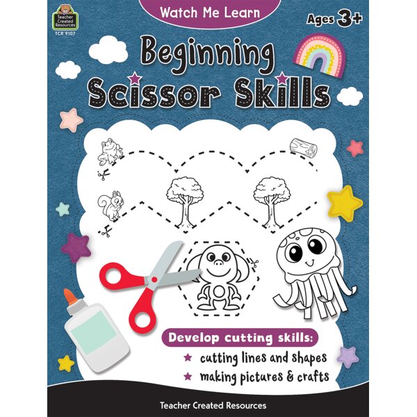 TCR9107 Watch Me Learn: Beginning Scissor Skills Image