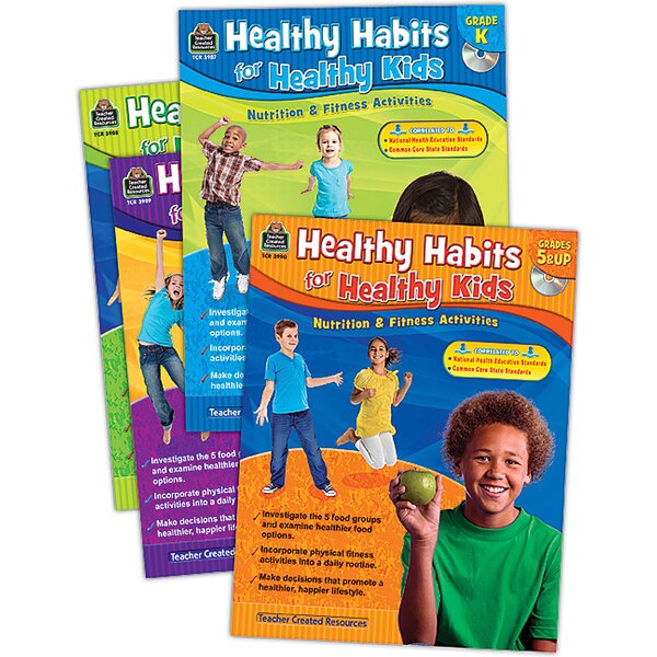 TCR9979 Healthy Habits for Healthy Kids Set (4 bks) Image