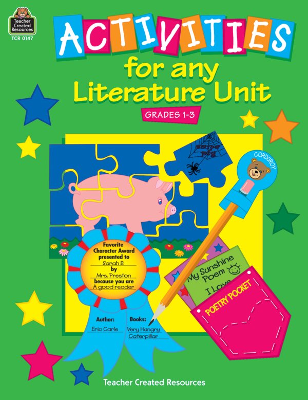 TCR0147 Activities for Any Literature Unit Image