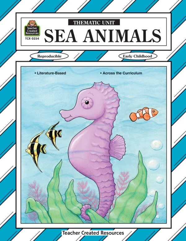 TCR0254 Sea Animals Thematic Unit Image