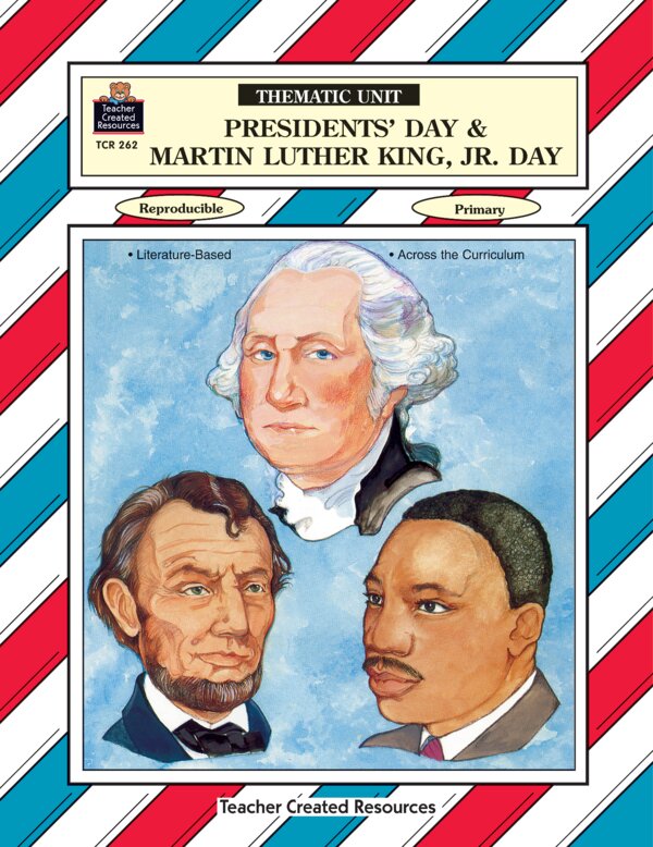 TCR0262 Presidents' Day & Martin Luther King Jr Day Thematic Unit Image