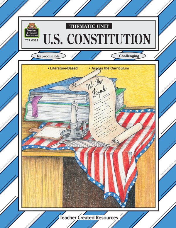 TCR0582 U.S. Constitution Thematic Unit Image