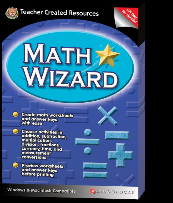 TCR1234 Math Wizard Image