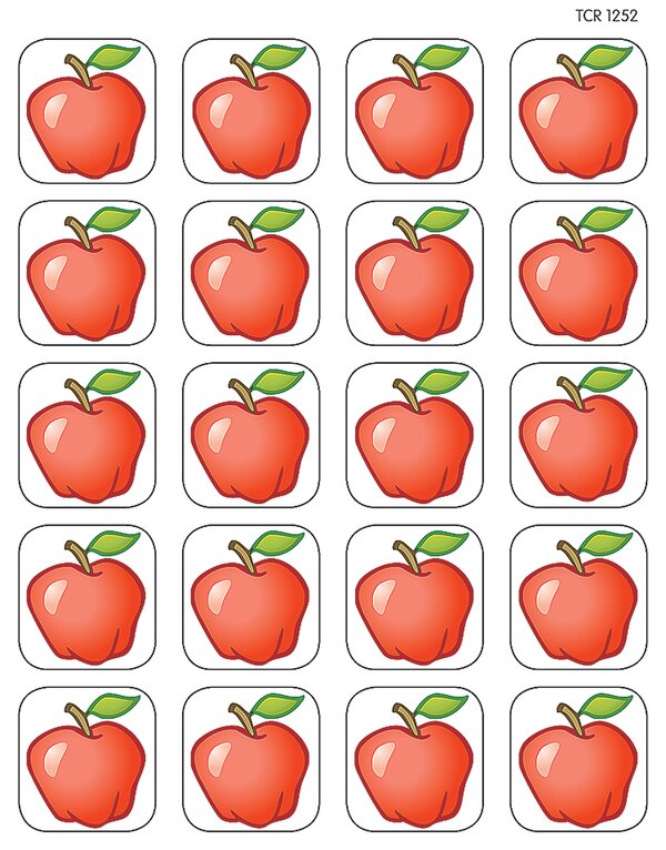 TCR1252 Apples Stickers Image