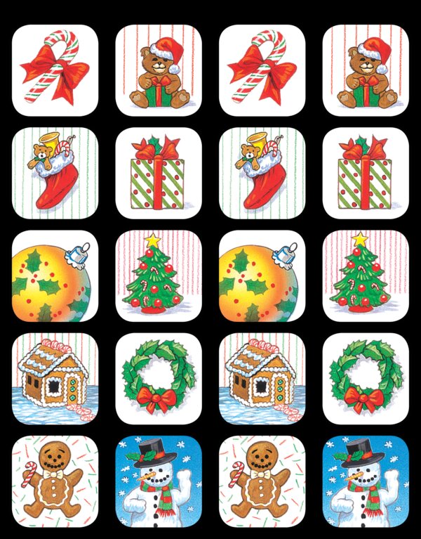 TCR1256 Christmas Stickers Image