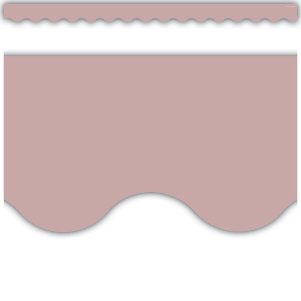 TCR1330 Light Mauve Scalloped Border Trim Image