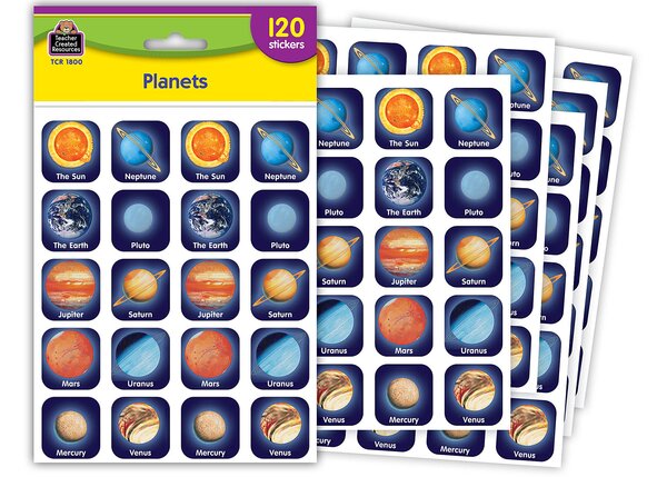 TCR1800 Planets Stickers Image