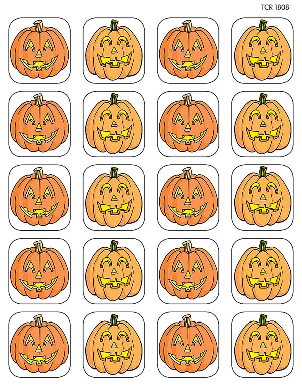 TCR1808 Pumpkins Stickers Image