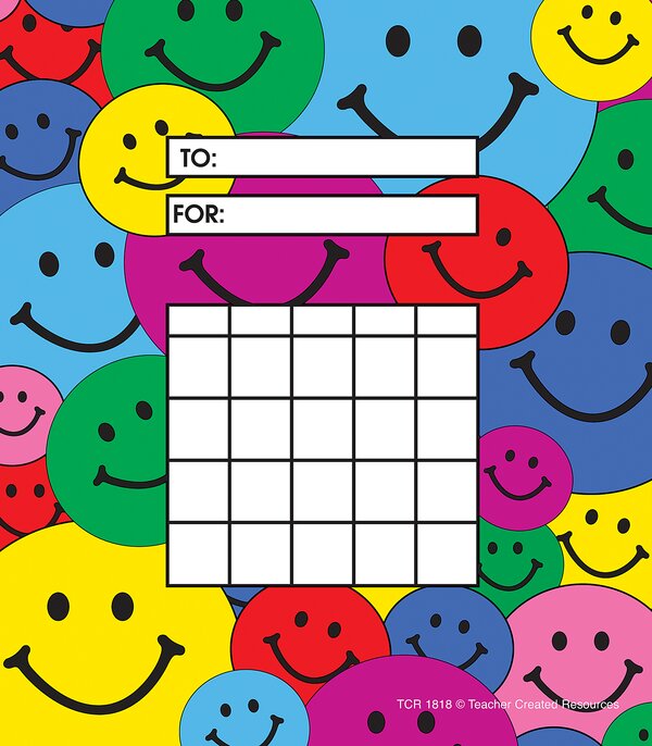 TCR1818 Happy Faces Incentive Charts Image