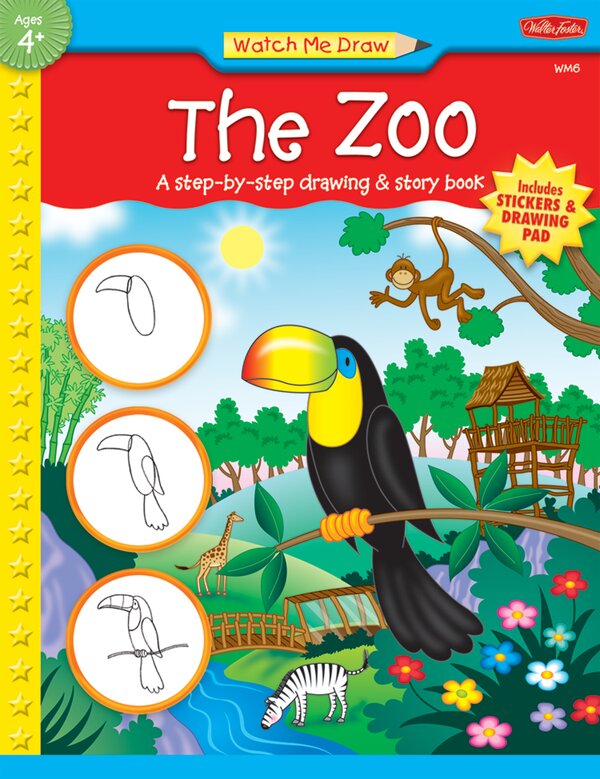 TCR18919 Watch Me Draw: The Zoo Image