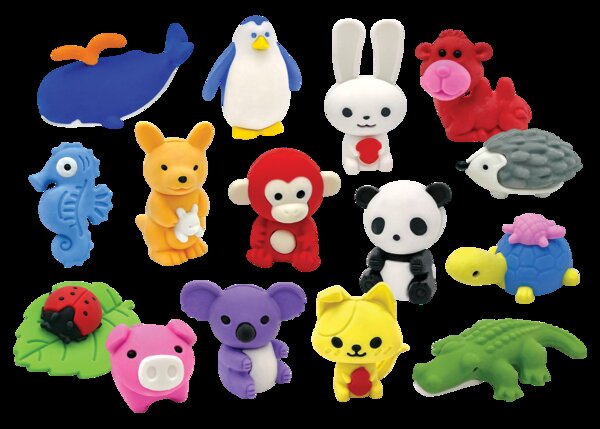 TCR20000 Desk Pets - Animal Friends (40 pack) Image