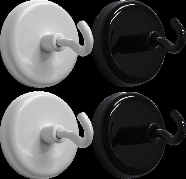 TCR20122 Black and White Magnetic Hooks Image