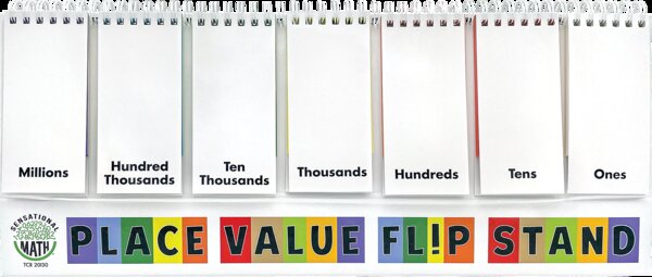 TCR20130 Sensational Math Place Value Flip Stand Image