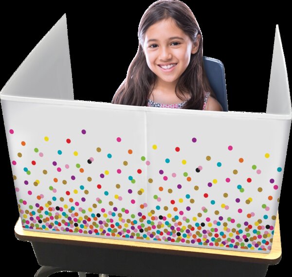 TCR20345 Confetti Classroom Privacy Screen Image