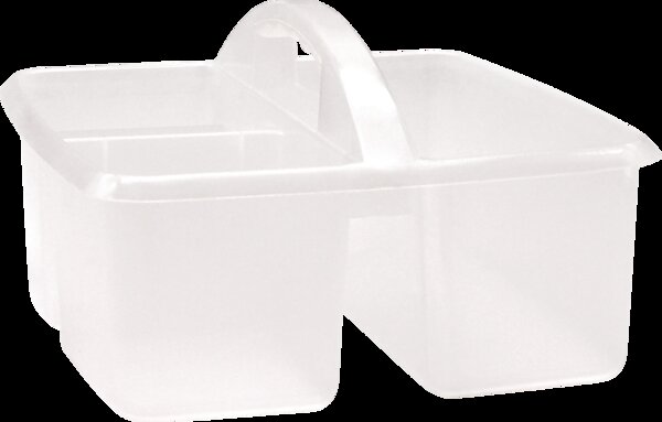 TCR20455 Clear Plastic Storage Caddy Image