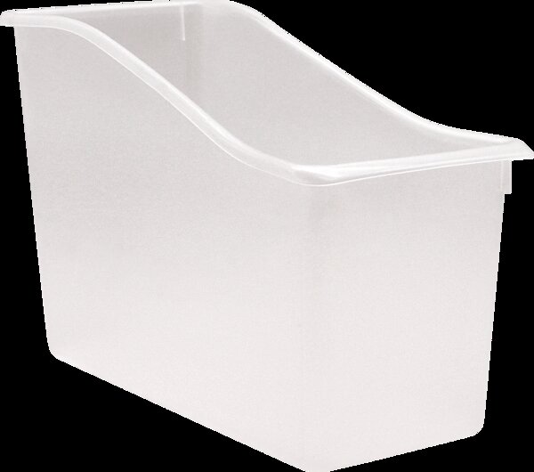 TCR20458 Clear Plastic Book Bin Image