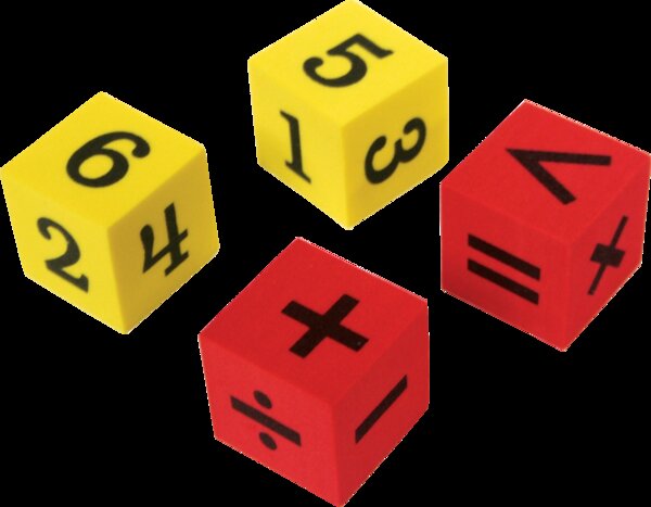 TCR20607 Foam Numbers & Operations Dice Image