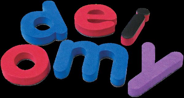 TCR20623 Magnetic Foam: Small Lowercase Letters Image