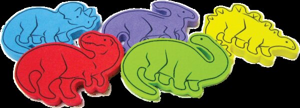 TCR20632 Foam Dinosaur Counters Image