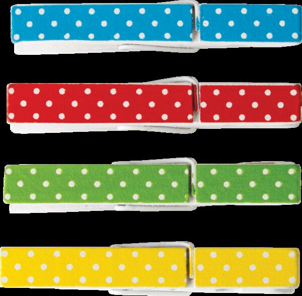 TCR20671 Polka Dots Clothespins Image