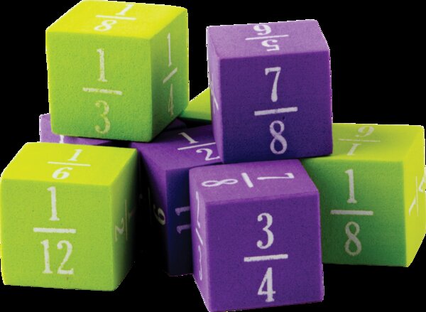 TCR20689 Foam Fractions Dice Image