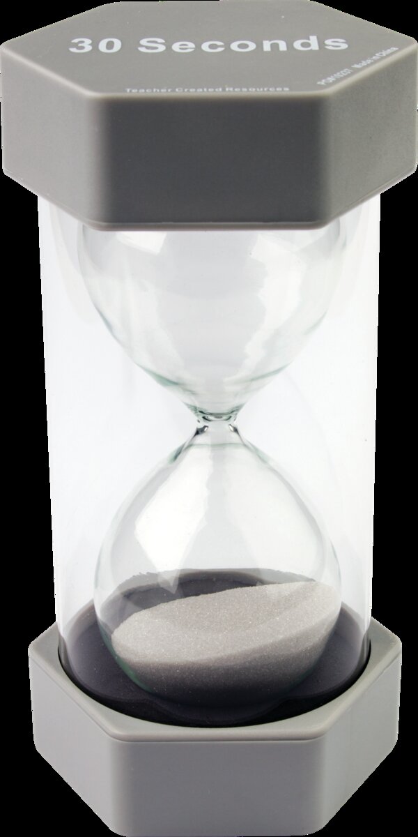 TCR20698 30 Second Sand Timer-Large Image