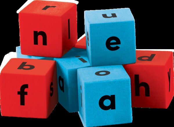 TCR20704 Foam Alphabet Dice Image