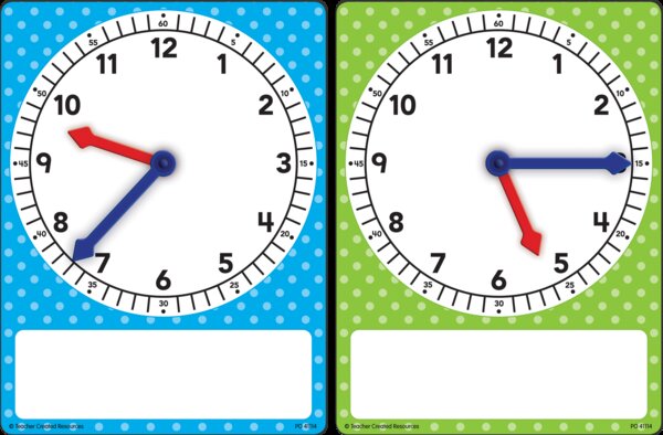 TCR20709 Magnetic Foam Geared Clocks- Small (2pack) Image