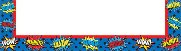 TCR20733 Superhero Magnetic Pockets - Small Image