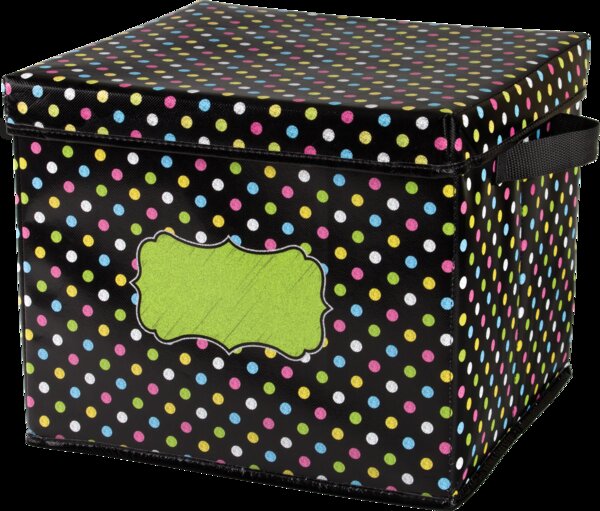 TCR20766 Chalkboard Brights Storage Box Image