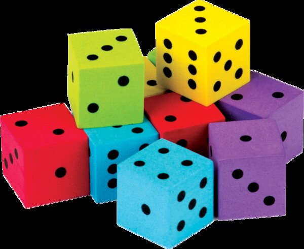 TCR20808 Colorful Dice 20-Pack Image